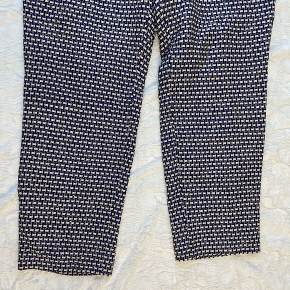 J.Crew Cafe Capri Purple Tweed Pant - Women’s 12 - Picture 4 of 8